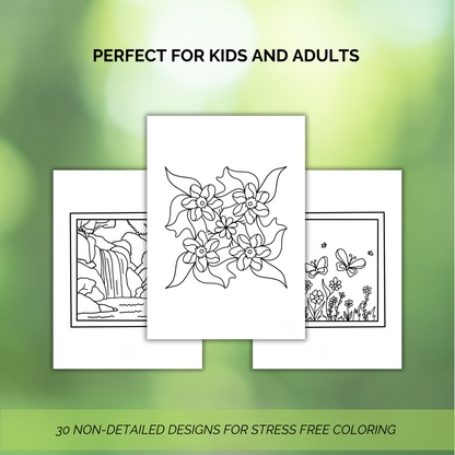 Coloring Pages for Stress Relief