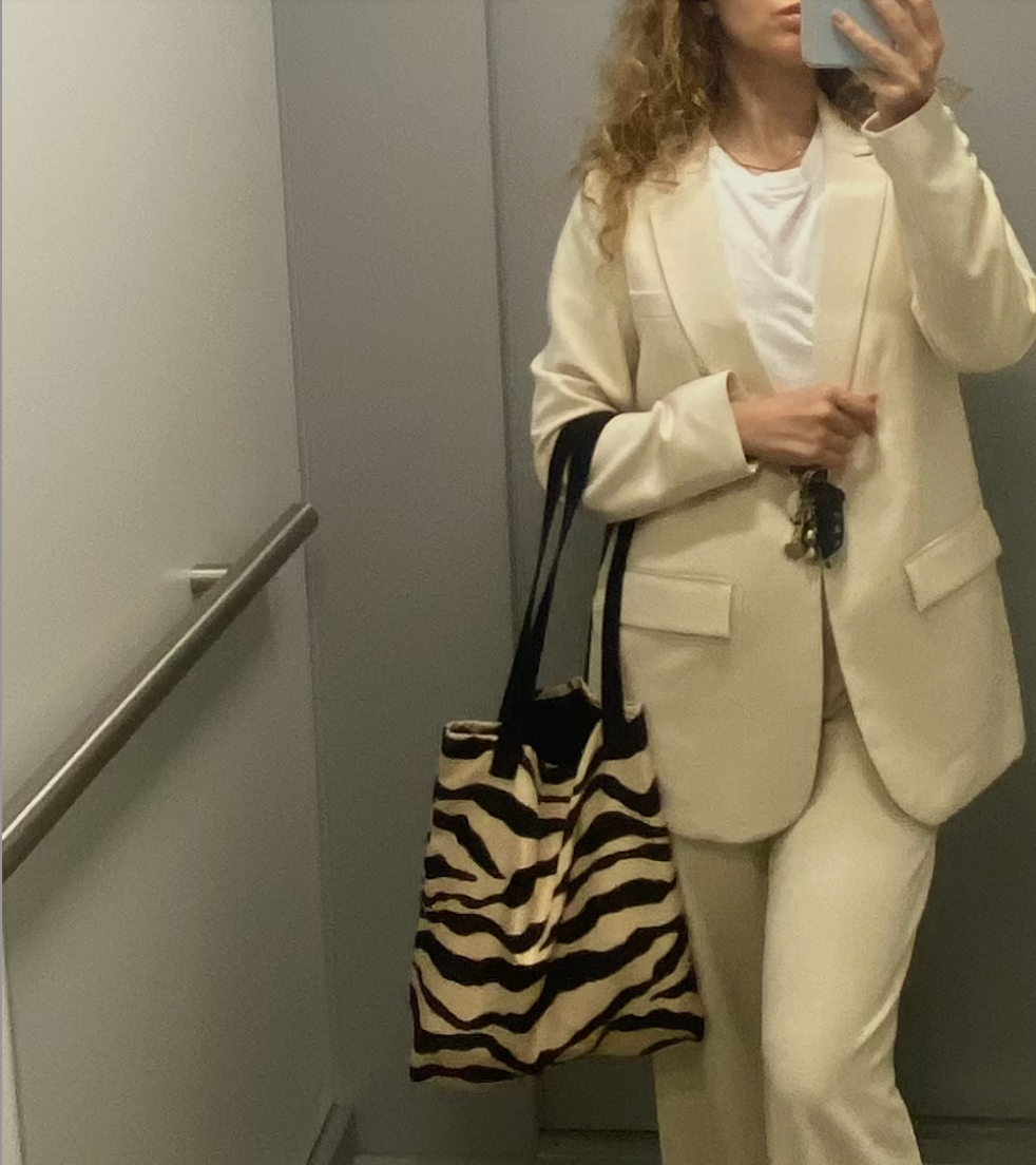 Zebra Print Shopper Bag – Stylish & Durable Tote