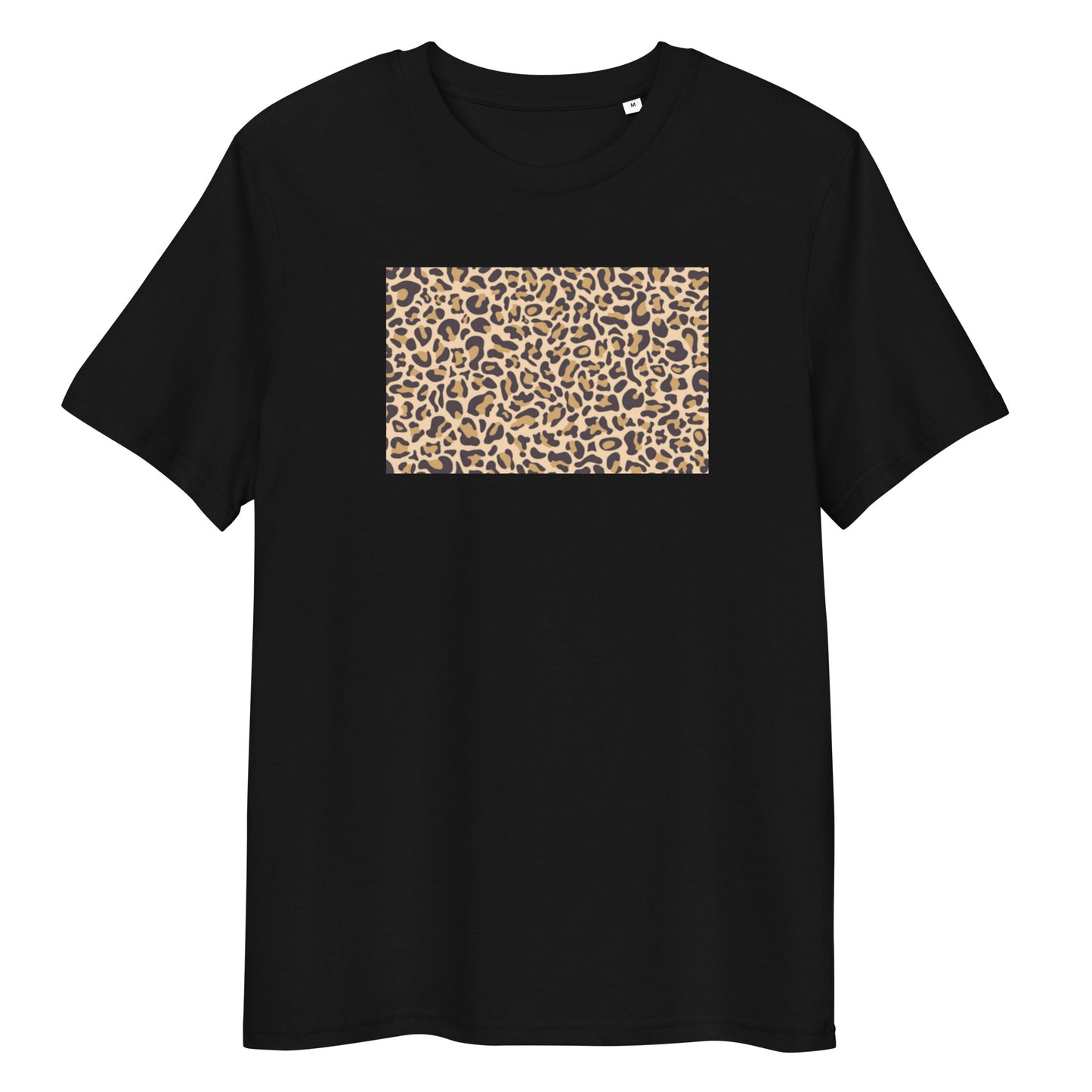 Leopard Print T-Shirt Black