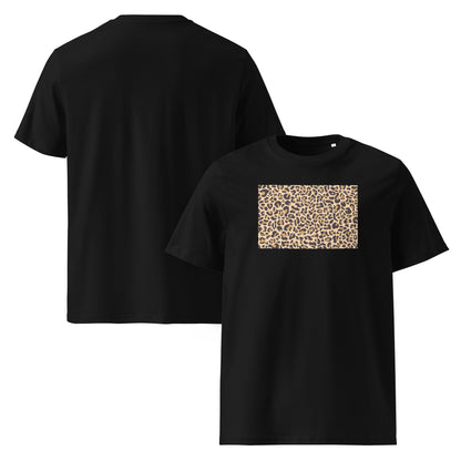Leopard Print T-Shirt Black